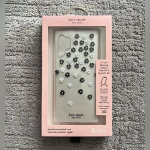 Kate Spade Black and White Floral Case for Samsung Galaxy Note 10+